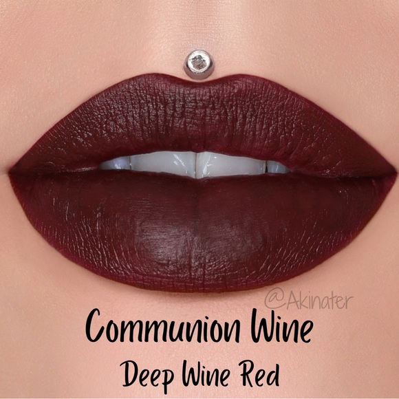 ⭐️ Communion Wine Velvet Trap Lipstick Jeffree Star - Picture 1 of 2